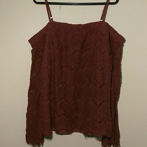 Long sleeve off shoulder blouse